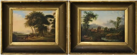 Marco Gozzi — Coppia di paesaggi